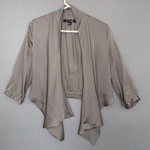 Silky Silver F21 Cardigan